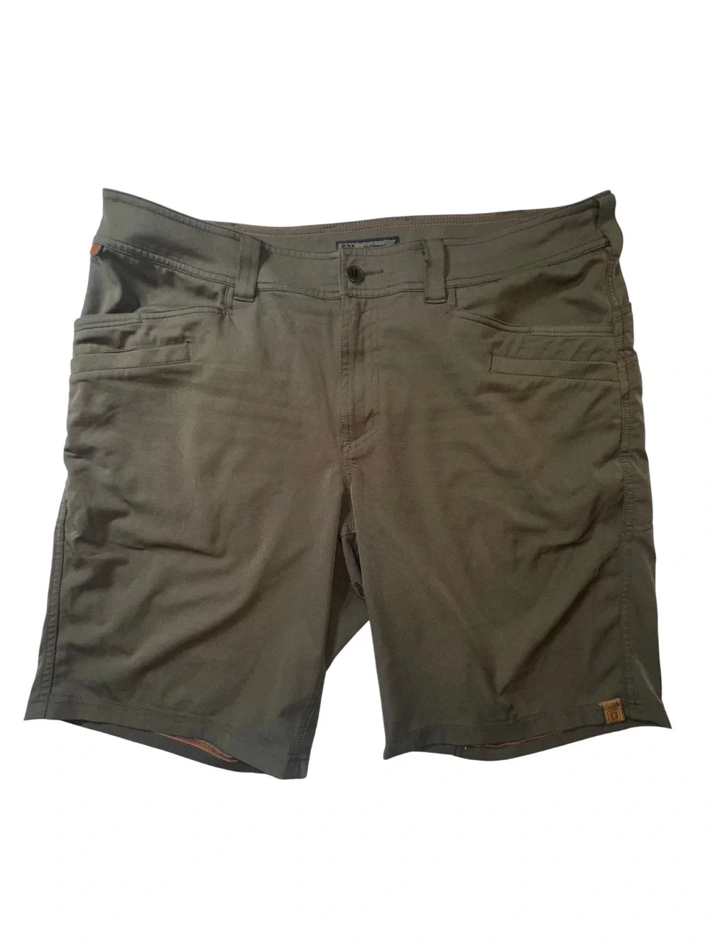 5.11 Tactical Men’s Olive Green Stretch Utility Shorts 38 Waist Hiking Outdoor